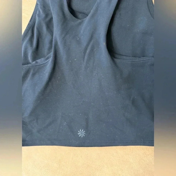 Athleta Tank W/ Built In Bra Black Women’s Size XS - Picture 8 of 8
